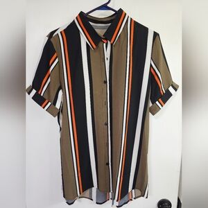 Womens Button Up Top